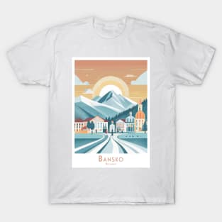 Bansko - Serene Bulgarian Mountainscape T-Shirt
